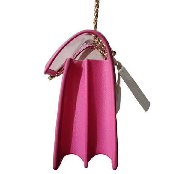 Clear‎ Handbag Chain Strap Crossbody Bag Pouch Wallet - Picture 4 of 7